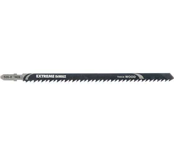 Пилки для лобзика по дереву (180 мм; шаг зубьев 4 мм) 5 шт. DEWALT DT 2167