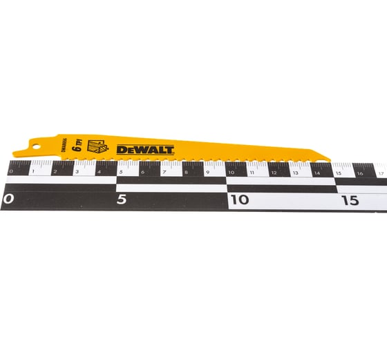 Пилки для сабельной пилы по дереву (152 мм; шаг зубьев 4.2 мм) 5 шт. DEWALT DT 2359
