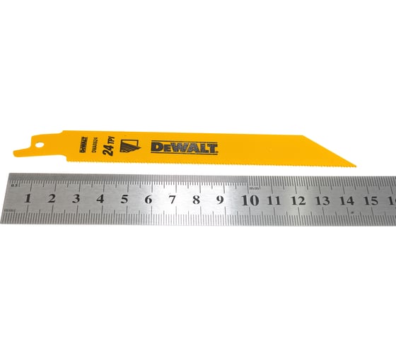 Полотно пильное по металлу (152 мм; шаг зубьев 1.1 мм) 5 шт. DEWALT DT 2385