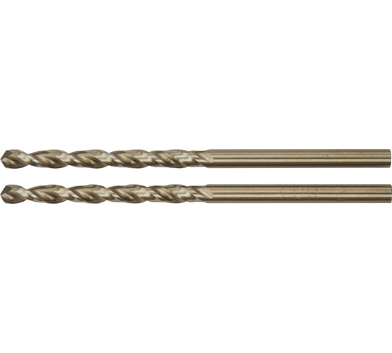 Сверло по металлу 2 шт. COBALT 5% (2.5х57х30 мм) DEWALT DT4901 1
