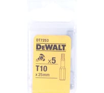 Бита (Т10; 25 мм) 5 шт. DT DEWALT 7253