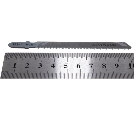 Пилки для лобзика по дереву (100 мм; шаг зубьев 2.5 мм) 5 шт. DEWALT DT 2053