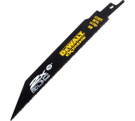 Полотна сабельные BiM 5 шт. по металлу DEWALT DT2407L