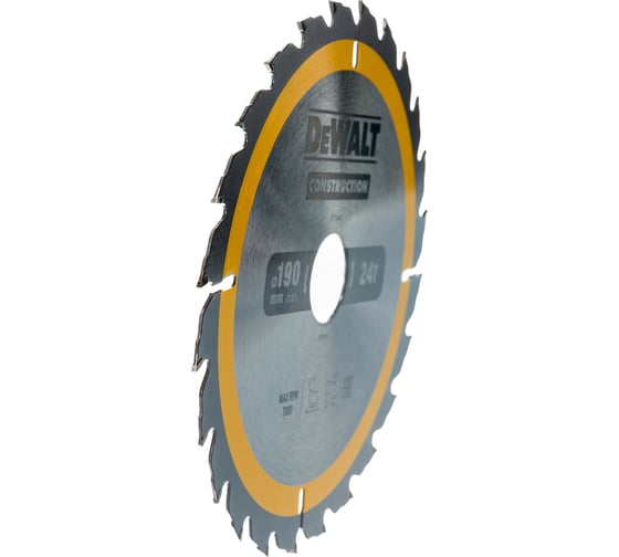 Пильный диск CONSTRUCT (190х30 мм; 24 ATB) DEWALT DT1944