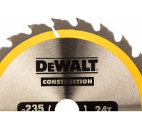 Пильный диск CONSTRUCT (235х30 мм; 24 ATB) DEWALT DT1954