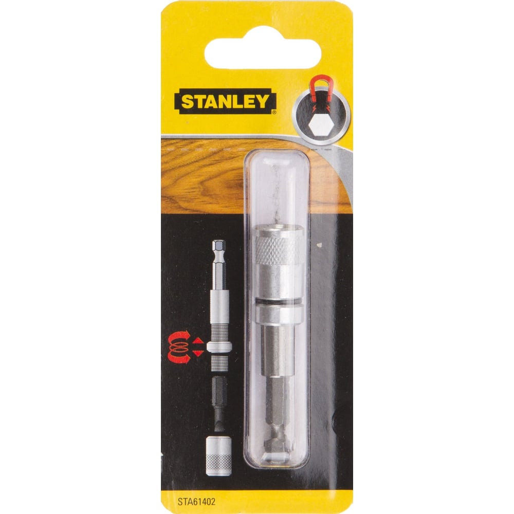 Держатель магнитный для бит для шуруповерта Stanley STA61402 - выгодная .