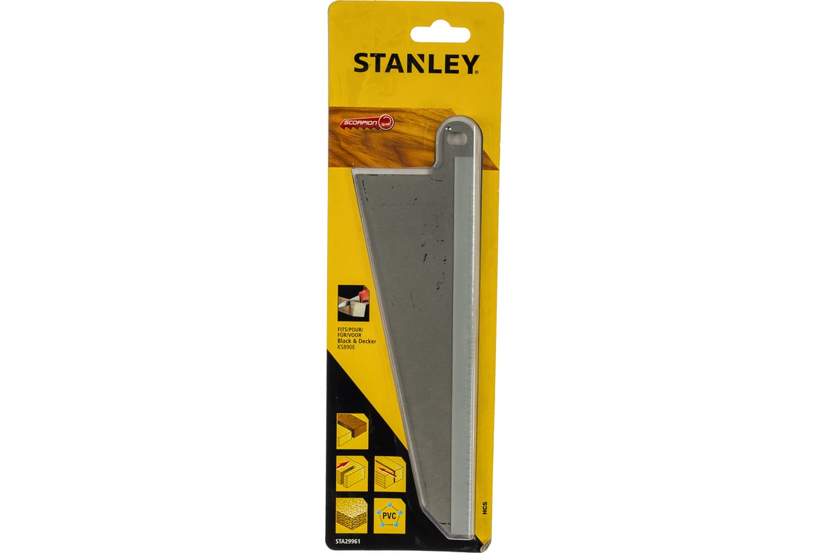 Полотно по дереву для ножовки Black+Decker RS890 Scorpion STANLEY ...