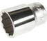 Головка торцевая JTC 12-гранная 1/2" х 20мм, длина 38мм -43920 796299 1