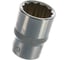 Головка торцевая JTC 12-гранная 1/2" х 20мм, длина 38мм -43920 796299 4