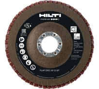 Лепестковый диск AF-D FT SP 125х22.2 мм, P80, 10 шт HILTI 2243259