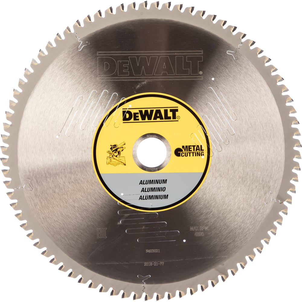 Пильный диск по алюминию EXTREME (305х30 мм; 80 зубьев TCG) DEWALT ...