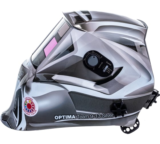 Fubag маска сварщика хамелеон optima team 9 13 silver