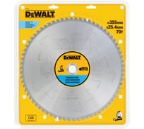 Пильный диск по INOX (355х25.4 мм; 70 MTCG) DEWALT DT1921