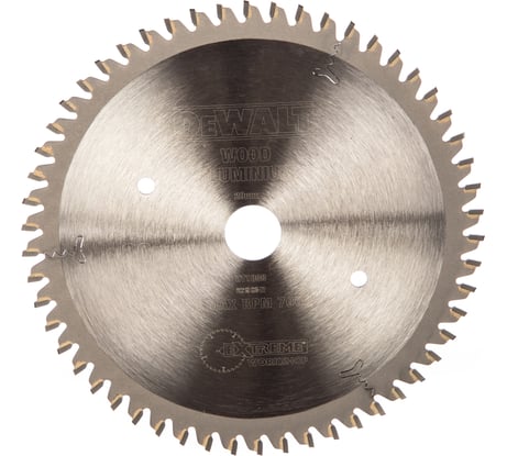 Пильный диск EXTREME по шпону/пластику (165х20 мм; 54 TFZ) DEWALT DT1088