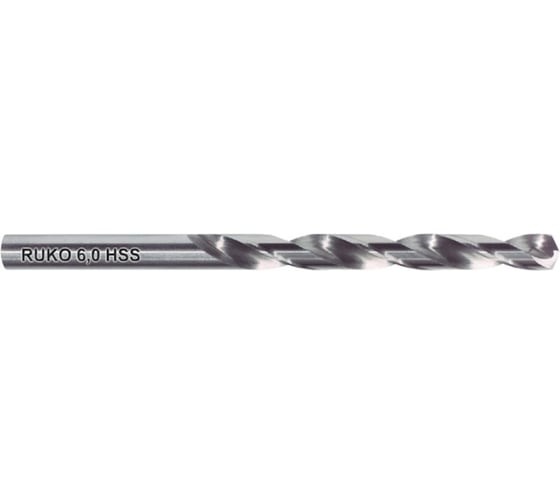Сверло по металлу HSS-G DIN 338 (0.5х22х6 мм) Ruko 214005