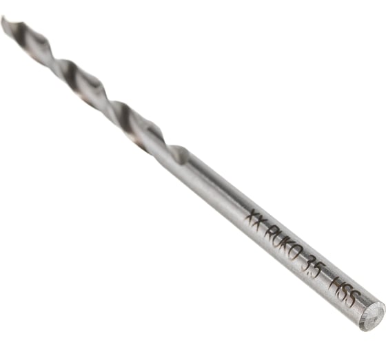 Сверло по металлу HSS-G DIN 338 (3.5х70х39 мм) Ruko 214035