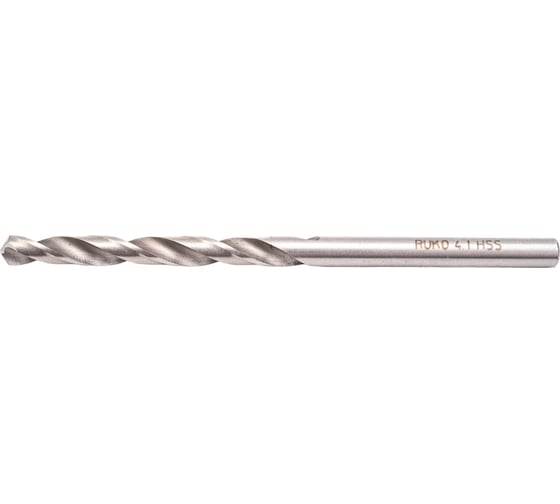 Сверло по металлу HSS-G DIN 338 (4.1х75х43 мм) Ruko 214041 1