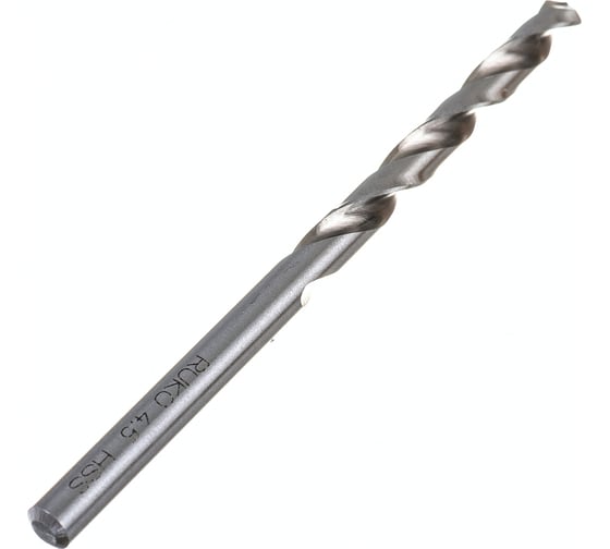 Сверло по металлу HSS-G DIN 338 (4.5х80х47 мм) Ruko 214045