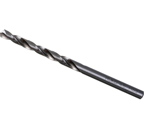 Сверло по металлу HSS-G DIN 338 (4.5х80х47 мм) Ruko 214045