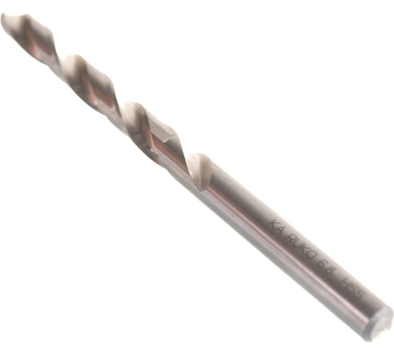 Сверло по металлу HSS-G DIN 338 (6.8х109х69 мм) Ruko 214068