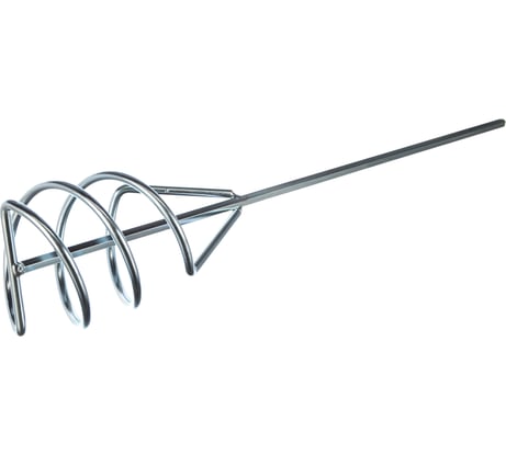 Миксер из оцинкованной стали, D 120 мм, L 570 мм, для красок и штукатурных смесей СИБРТЕХ 84815