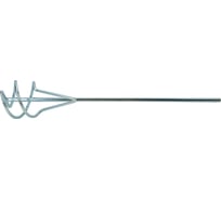 Миксер из оцинкованной стали, D 80 мм, L 450 мм, для красок и штукатурных смесей СИБРТЕХ 84810 15382516