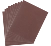 Шлифлист на тканевой основе, P 100, 230 х 280 мм, 10 шт, водостойкий MATRIX 75643