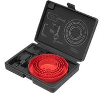 Набор кольцевых пил по дереву (64-127 мм; 5 шт.) MATRIX 704715