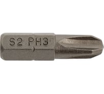 Биты PH3, 25 мм, 5 шт, сталь S2, магнит T4P 3102213 Лк-00002853
