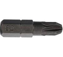 Биты PZ2, 25 мм, 5 шт, сталь S2, магнит T4P 3102242 Лк-00002857