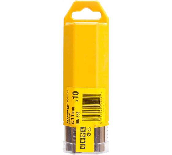 Сверло по металлу Extreme 2 HSS-G (11х142х91 мм) 10 шт. DEWALT DT 5559 130929