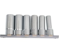 Набор головок торцевых средней глубины 6-гранных JTC 3/8 8-14мм, длина 46мм 6 предметов -H306M 766682