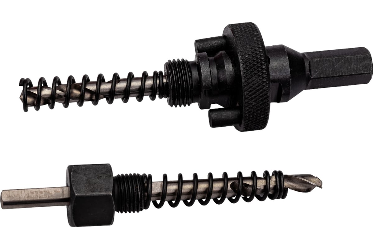 Набор коронок Bi-Metall HSSE-Co8 (10 шт; 22-68 мм; 2 адаптера) RUKO ...