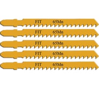 Полотна по дереву, евро хвостовик, 65 Mn сталь, 7Т, 5 шт. FIT IT 41105