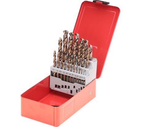 Набор сверл по металлу (1.0-13 мм) 25 шт. RUKO 215215