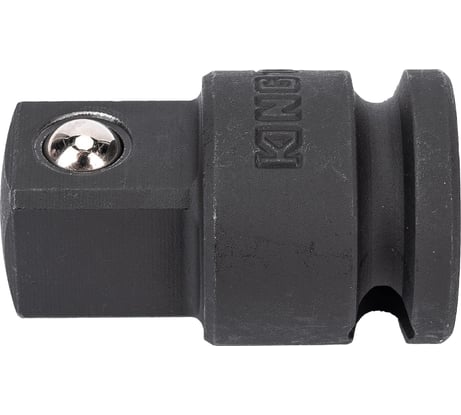 Переходник с шариковым фиксатором 3/8">1/2" KING TONY 3864P