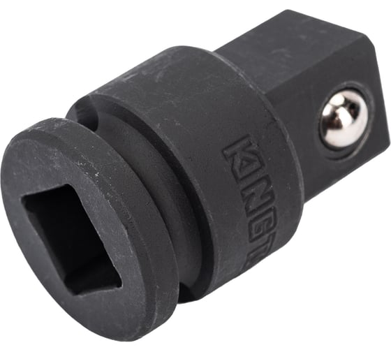 Переходник с шариковым фиксатором 3/8">1/2" KING TONY 3864P