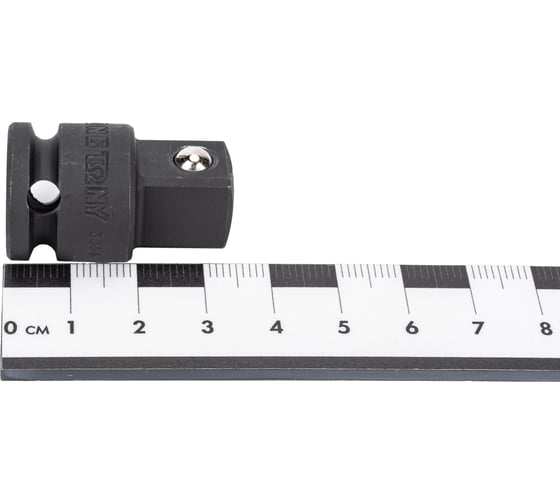 Переходник с шариковым фиксатором 3/8">1/2" KING TONY 3864P
