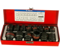 Набор ударных шестигранных торцевых головок 1/2", 3/8" - 1-1/4", 14шт KING TONY 4414SP