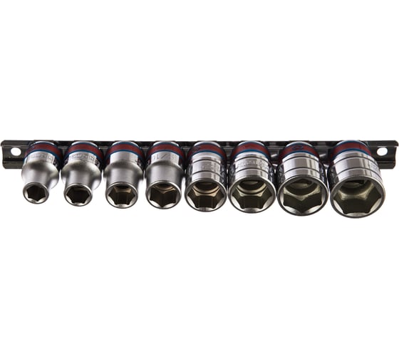 Набор шестигранных торцевых головок 1/2", 3/8"-7/8", 8шт KING TONY 4510SR
