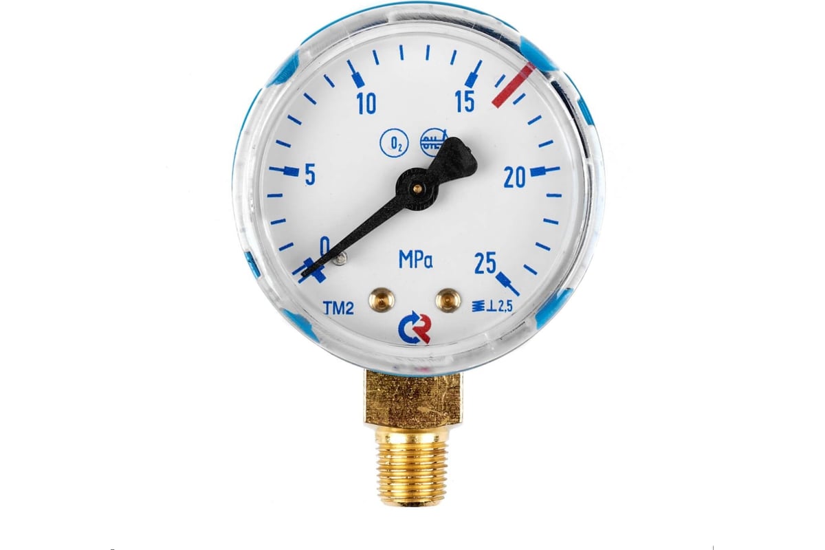 Манометр 25 МПа, кислород, 1/8\" NPT ПТК 00000041917 - выгодная цена ...