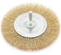 Щетка для дрели проволочная плоская (100 мм) Дело Техники 271100