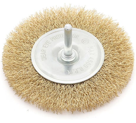 Щетка для дрели проволочная плоская (100 мм) Дело Техники 271100
