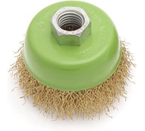 Щётка для УШМ проволочная чашка Дело Техники 75мм 274475