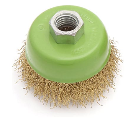 Щётка для УШМ проволочная чашка Дело Техники 75мм 274475