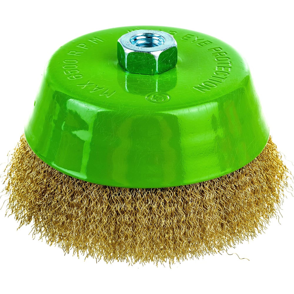 Щетка для УШМ проволочная чашка (М14; 150 мм) Дело Техники 274550 ...