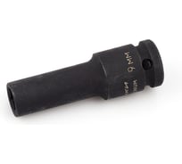 Головка ударная шестигранная удлинённая 9 мм 1/2" Дело Техники 660209