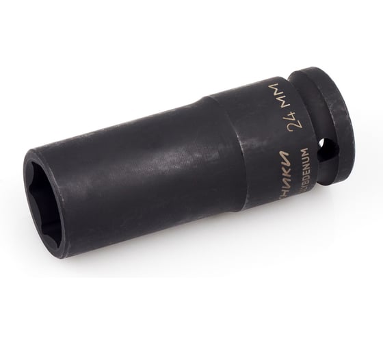 Головка ударная шестигранная удлинённая 24 мм 1/2" Дело Техники 660224 1