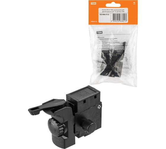 Кнопка fa2-6/1bek выключатель для дрелей ударных ду-710, ду-850 TDM SQ1086-0122 1