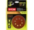 Шлифлисты (125 мм) 10 шт. Ryobi RO125A10 5132002608 4